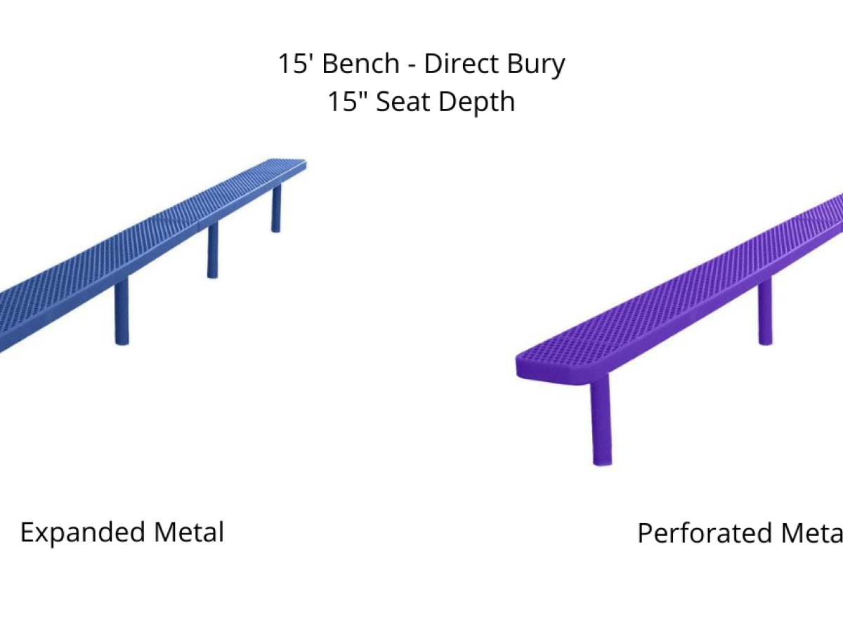 Outdoor Benches Direct Bury - SWS Group