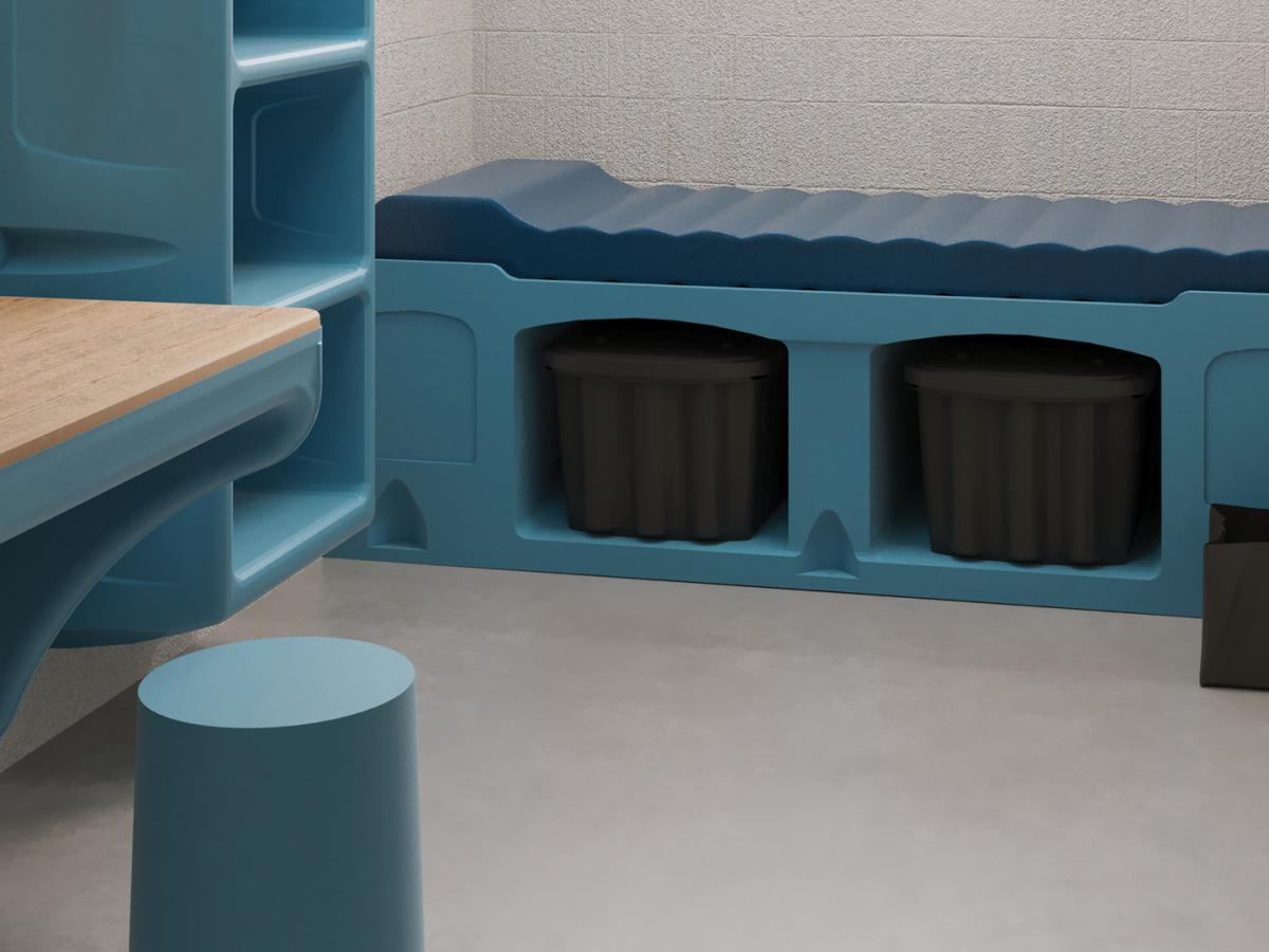 Floor Mounted Stool - SWS Group